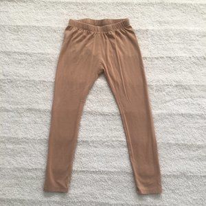 Jax & Lennon light tan leggings